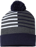 CAP AMERICA USA-Made Half Color Beanie