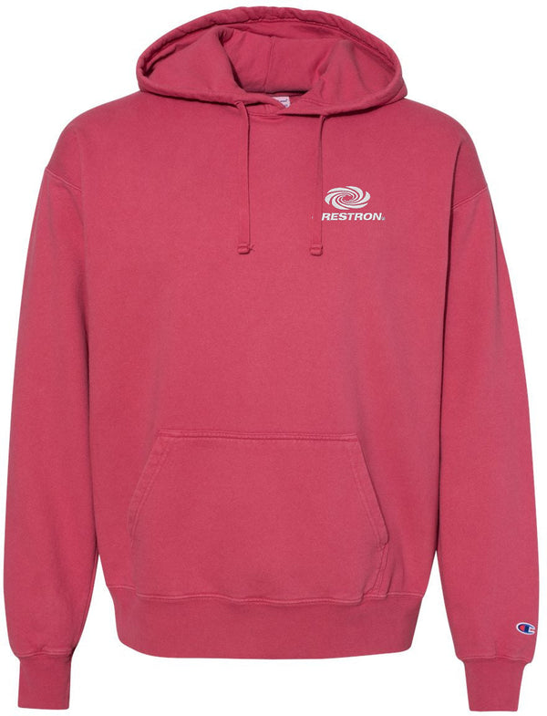 no-logo Champion Garment Dyed Hooded Sweatshirt-Fleece-Champion-Thread Logic