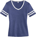 CLOSEOUT - Alternative Ladies Varsity Vintage 50/50 Tee