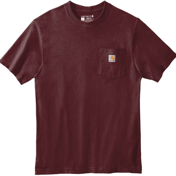 Tシャツ・カットソー Carhartt  Run T-shirt Carhartt Men's K87 Loose Fit Heavyweight Short Sleeve Pocket