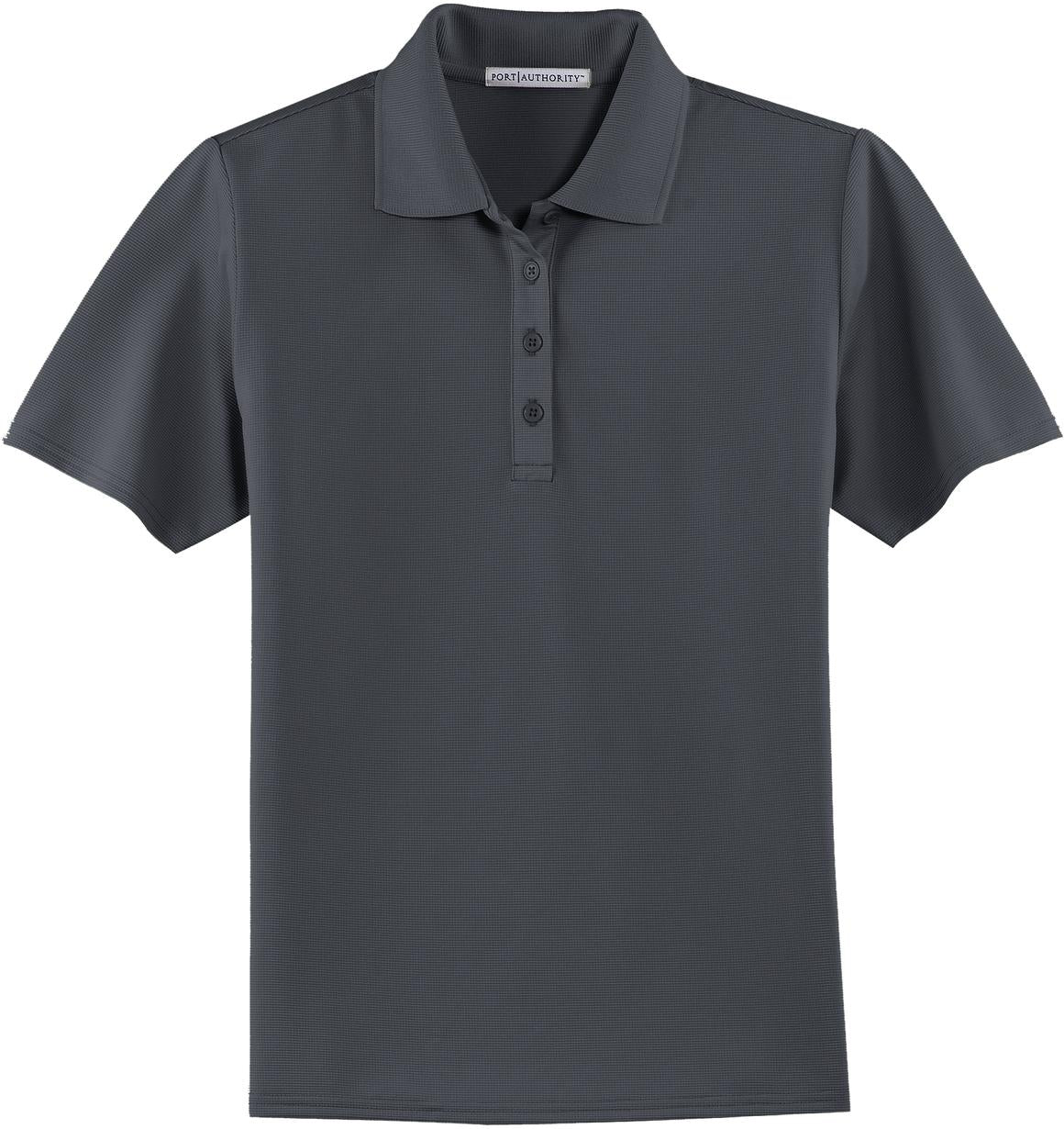 no-logo CLOSEOUT - Port Authority Ladies Dry Zone Ottoman Polo-Discontinued-Port Authority-Iron Grey-3XL-Thread Logic