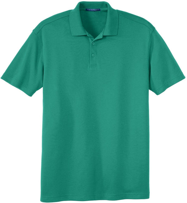 CLOSEOUT - Port Authority Silk Touch Interlock Performance Polo