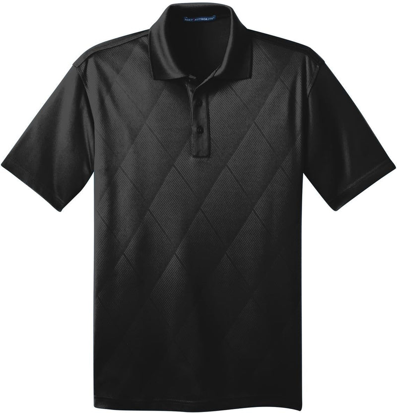 CLOSEOUT - Port Authority Tech Embossed Polo