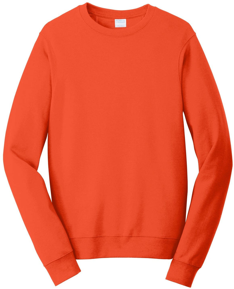 CLOSEOUT - Port & Company Fan Favorite Fleece Crewneck Sweatshirt