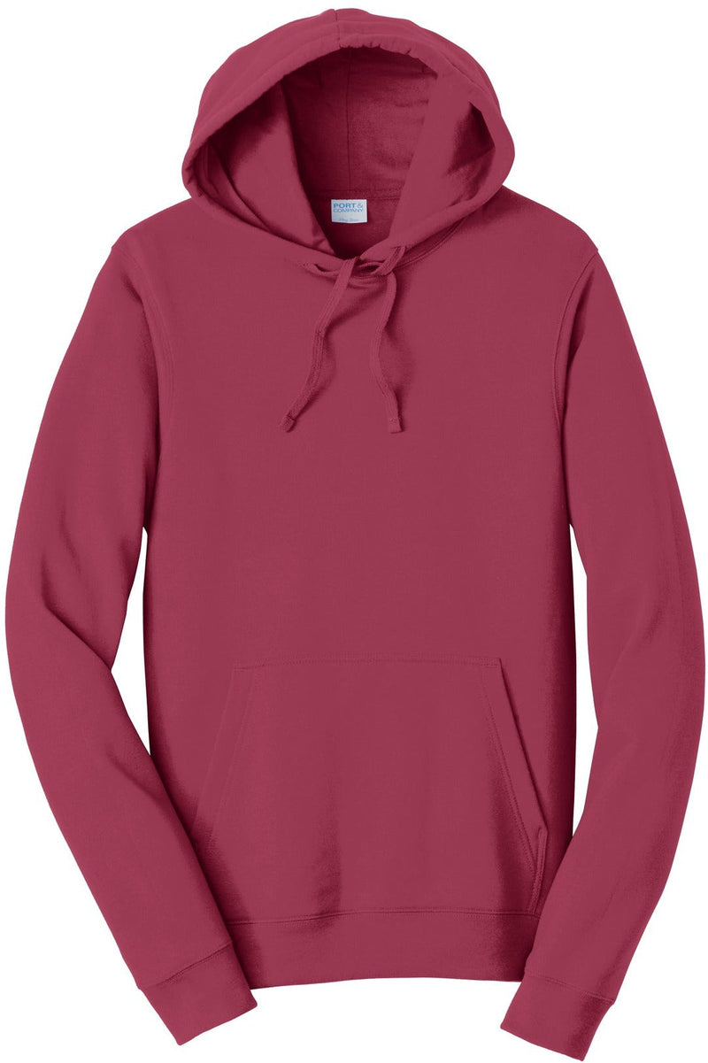 CLOSEOUT - Port & Company Fan Favorite Fleece Pullover Hooded Sweatshirt