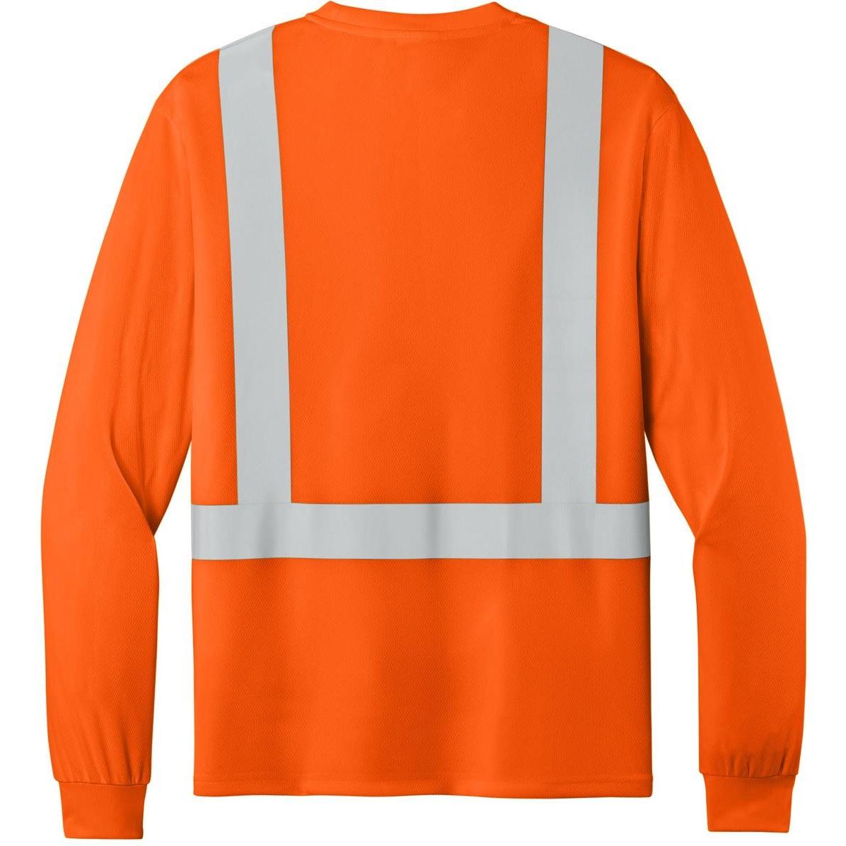 CornerStone ANSI 107 Class 2 Long Sleeve Mesh Blocked Tee