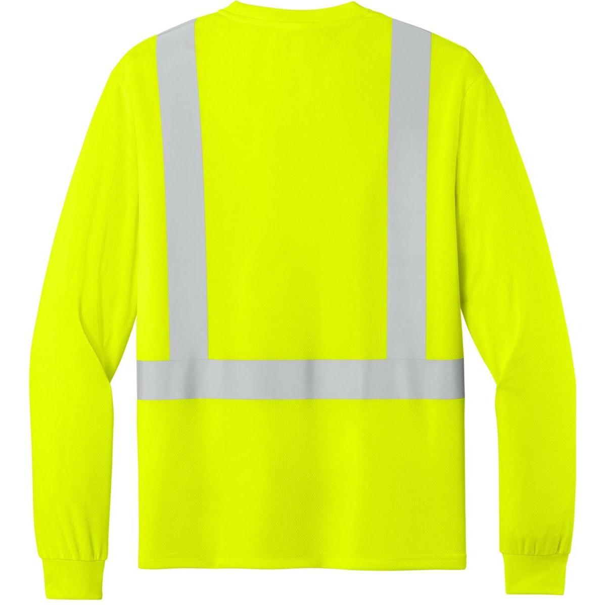 CornerStone ANSI 107 Class 2 Long Sleeve Mesh Blocked Tee