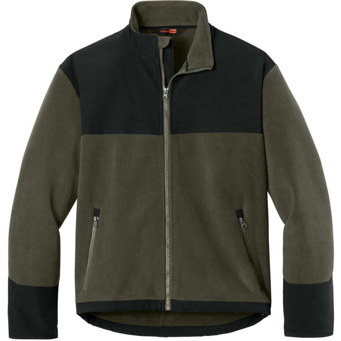 CornerStone Fleece Overlay Jacket