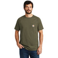 no-logo CLOSEOUT - Carhartt Force Cotton Delmont Short Sleeve T-Shirt-Carhartt-Moss-S-Thread Logic