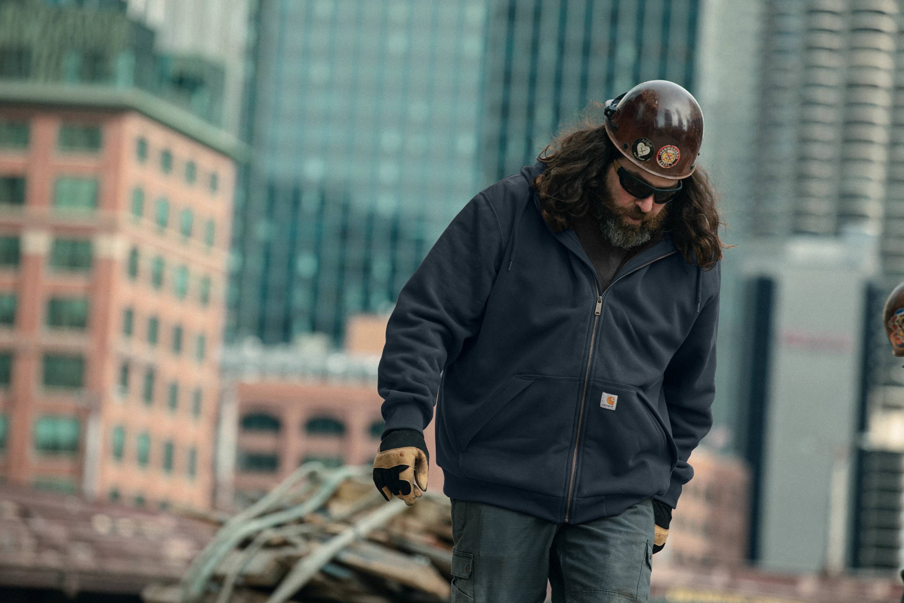 Carhartt CT104078 Full-Zip Sweatshirt with Custom Embroidery Carhartt CT104078 Full-Zip Sweatshirt with Custom Embroidery