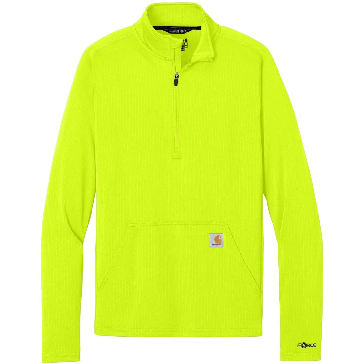 no-logo Carhartt Force 1/2-Zip Grid Fleece