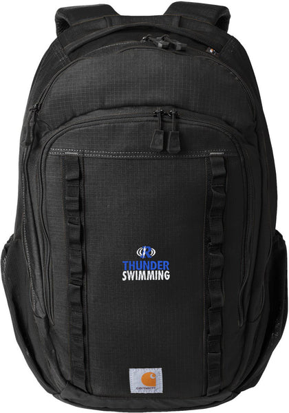 Carhartt ROCKLOOP BACKPACK ブラック Carhartt WIP logo-patch zip-up Backpack | Black | FARFETCH