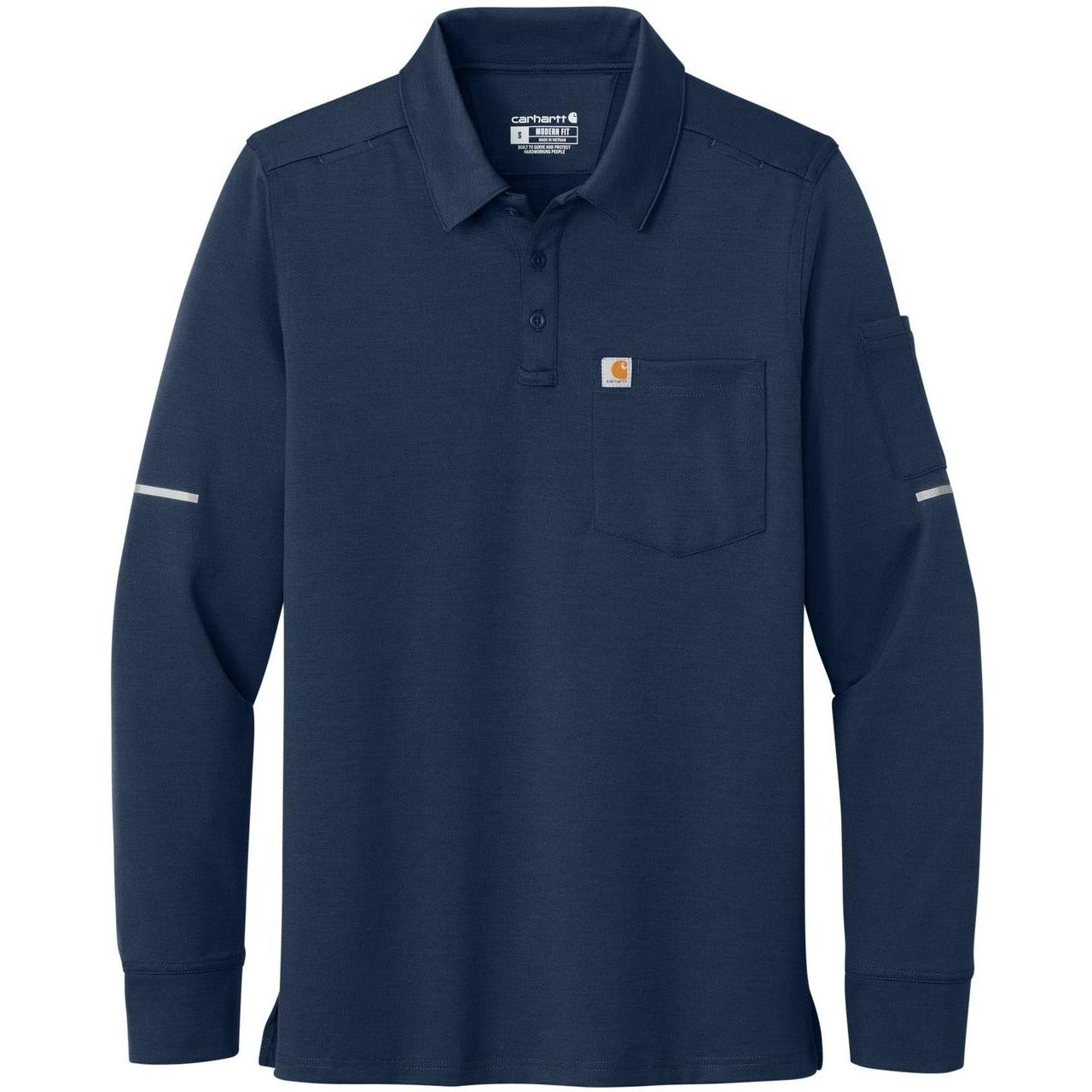 Carhartt FLD & RSCU Long Sleeve Polo