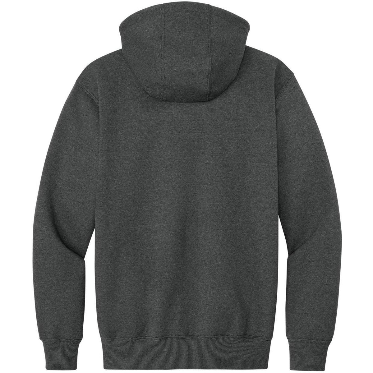 no-logo Carhartt Tall Rain Defender Paxton Heavyweight Hooded Zip Mock Sweatshirt