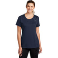 no-logo CLOSEOUT - Nike Ladies Legend Tee-Nike-College Navy-S-Thread Logic