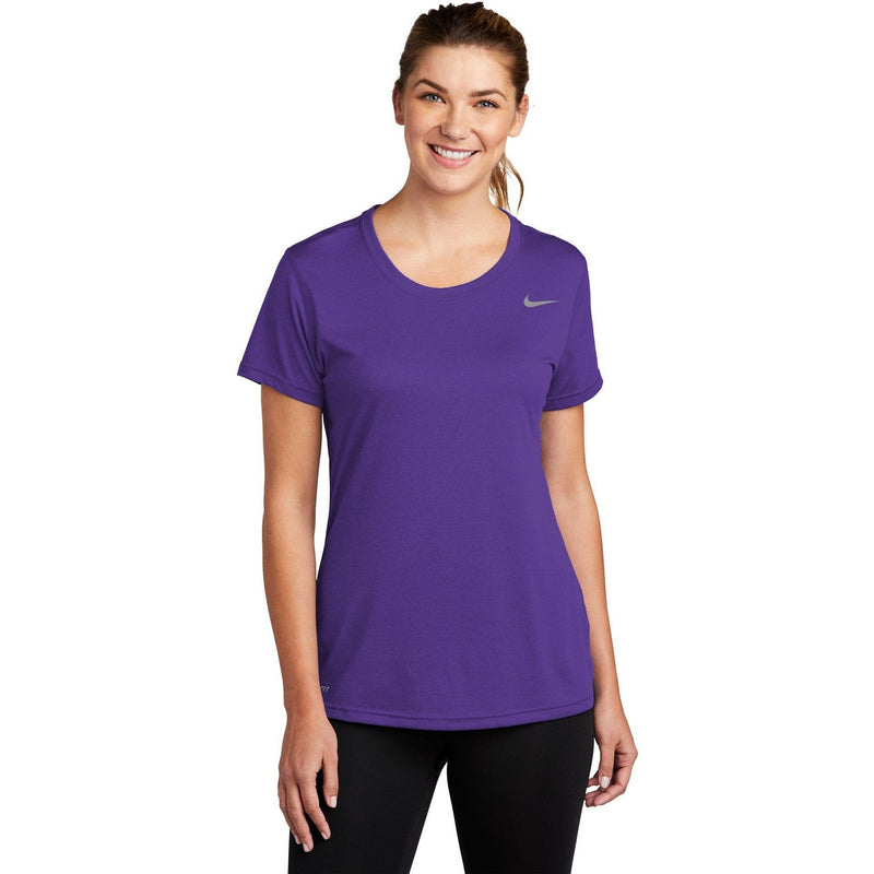 no-logo CLOSEOUT - Nike Ladies Legend Tee-Nike-Court Purple-XL-Thread Logic