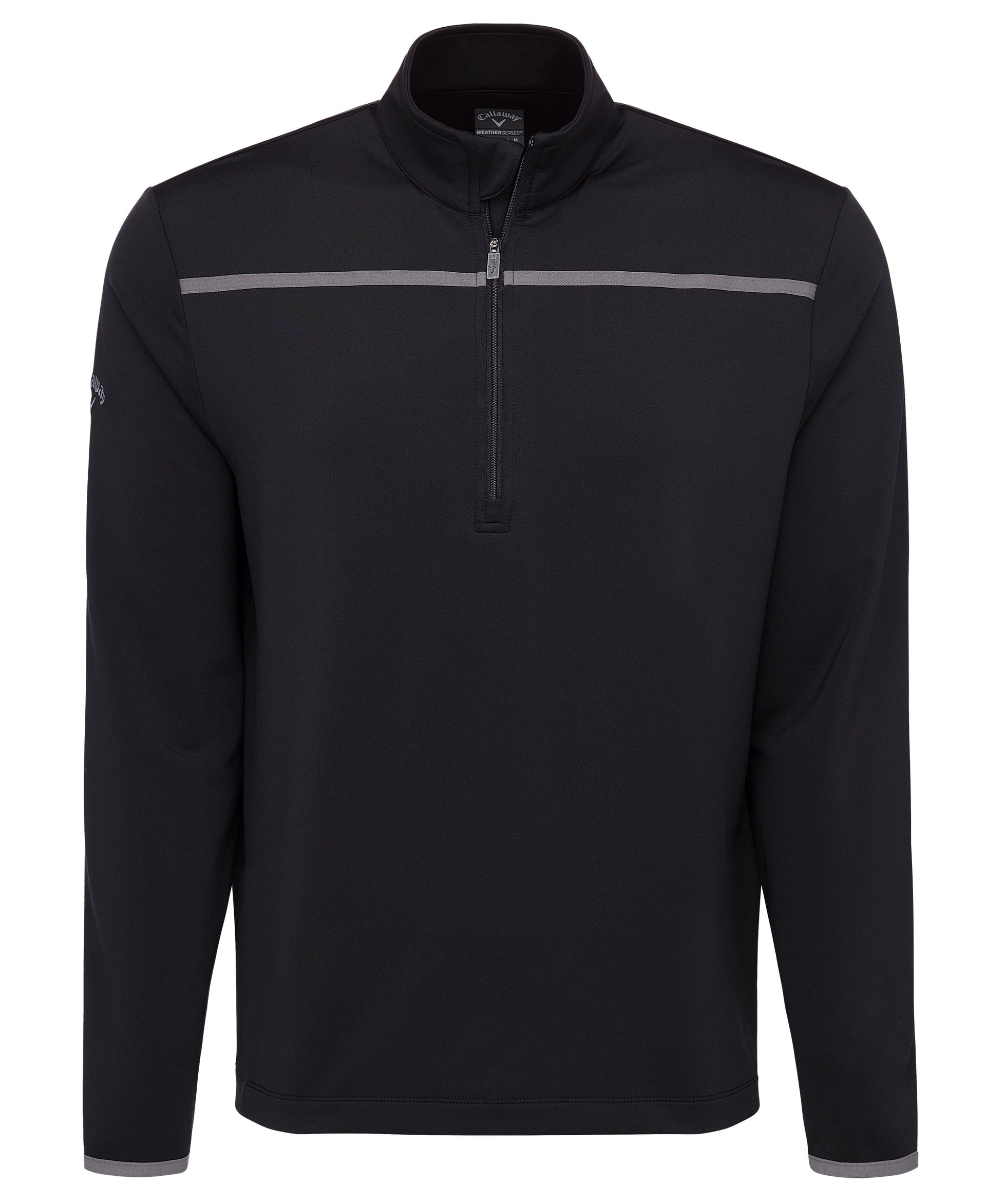 Pull 1/4 Zip Callaway Homme - Noir, Taille S - Occasion