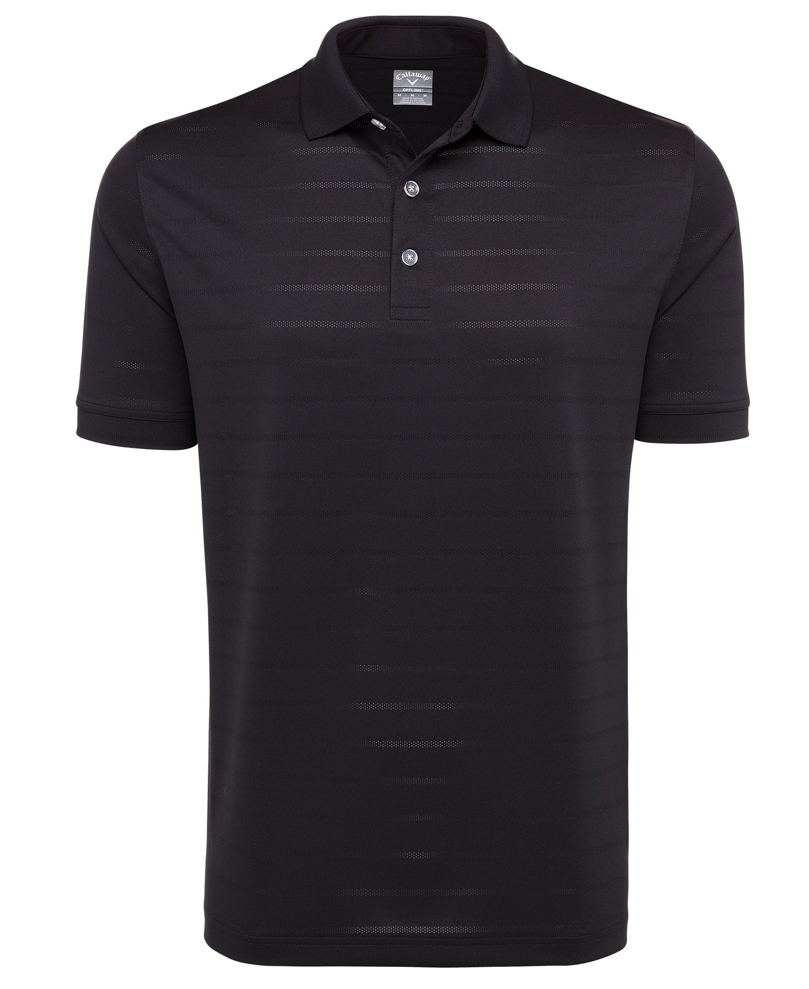 Callaway Ventilated Striped Polo with Custom Embroidery | CGM451 ...