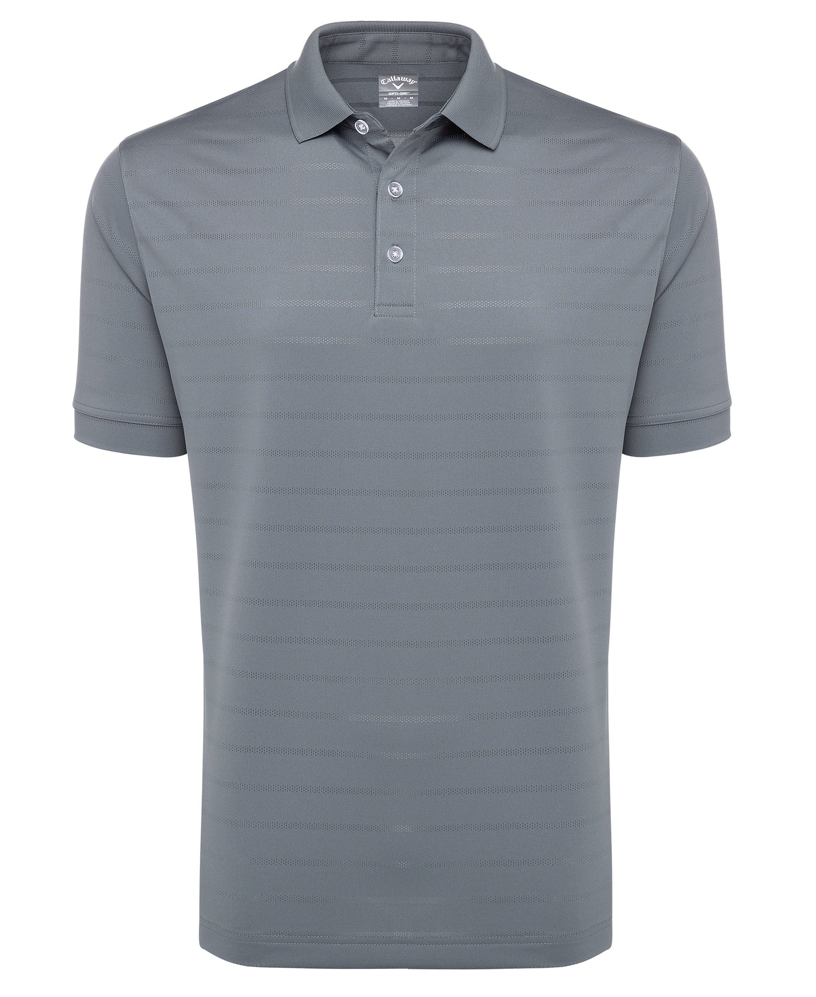 Callaway Ventilated Striped Polo with Custom Embroidery | CGM451 ...