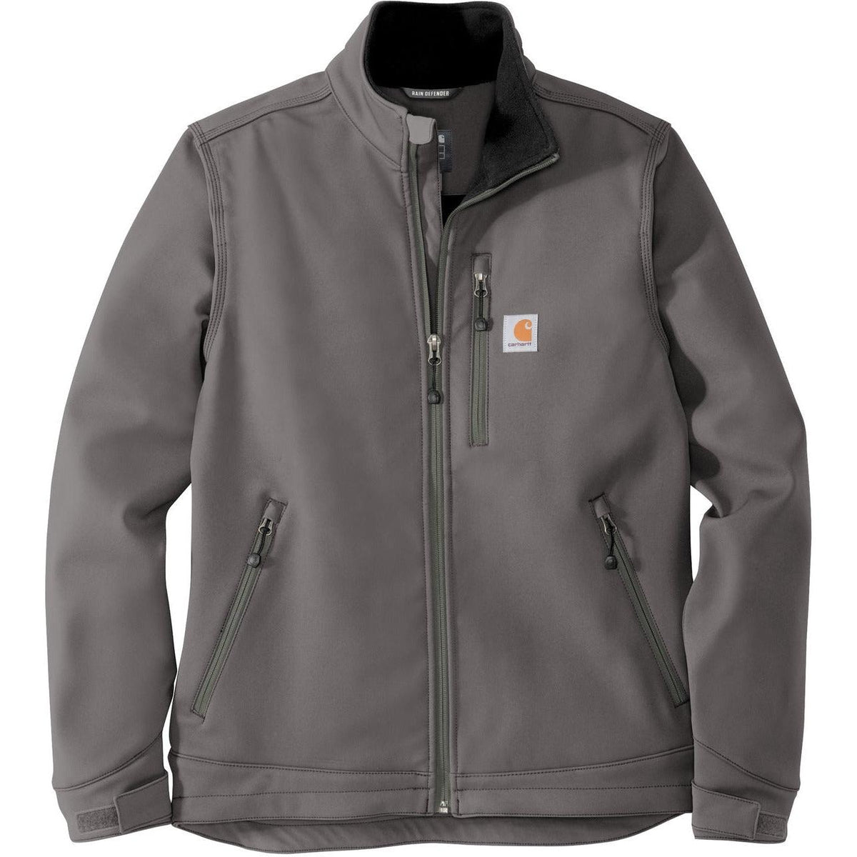 no-logo Carhartt Crowley Soft Shell Jacket-Regular-Carhartt-Charcoal-S-Thread Logic