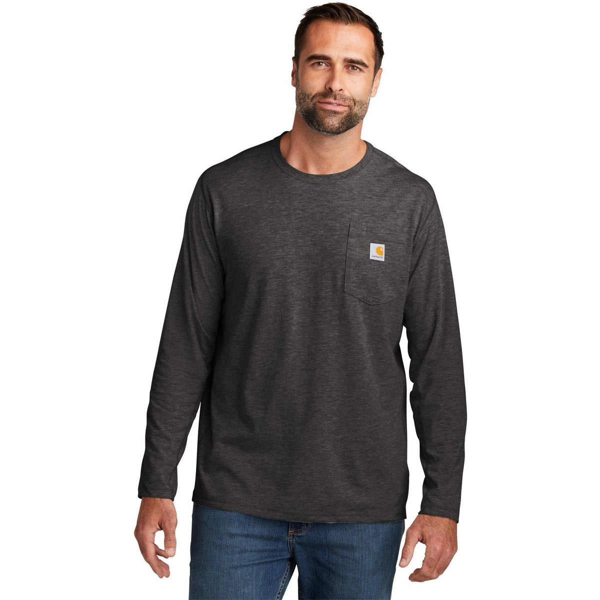 no-logo Carhartt Force Long Sleeve Pocket T-Shirt-Regular-Carhartt-Thread Logic
