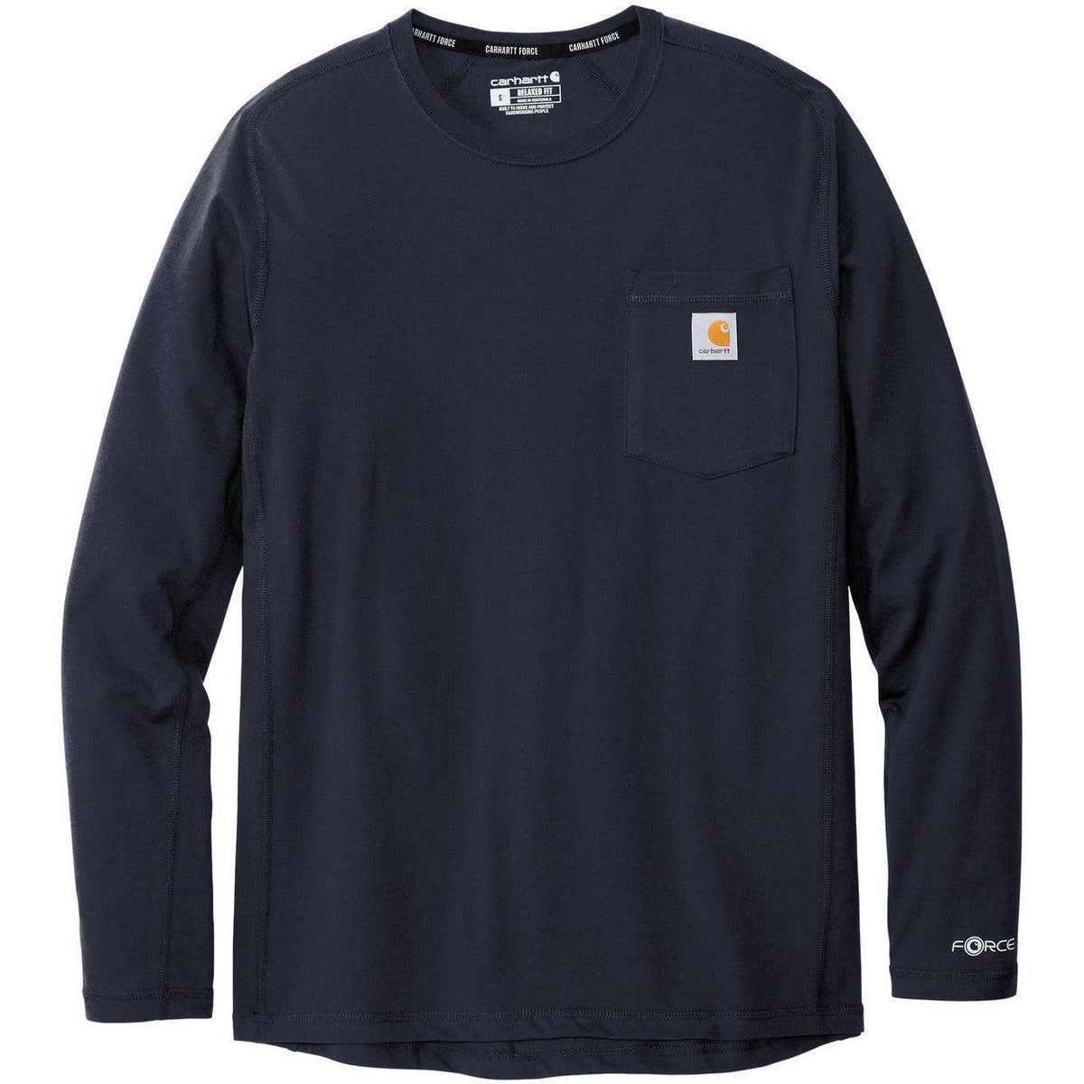 no-logo Carhartt Force Long Sleeve Pocket T-Shirt