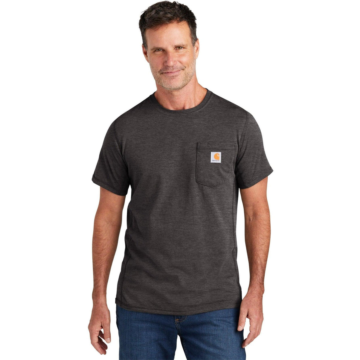 no-logo Carhartt Force Short Sleeve Pocket T-Shirt-Regular-Carhartt-Thread Logic