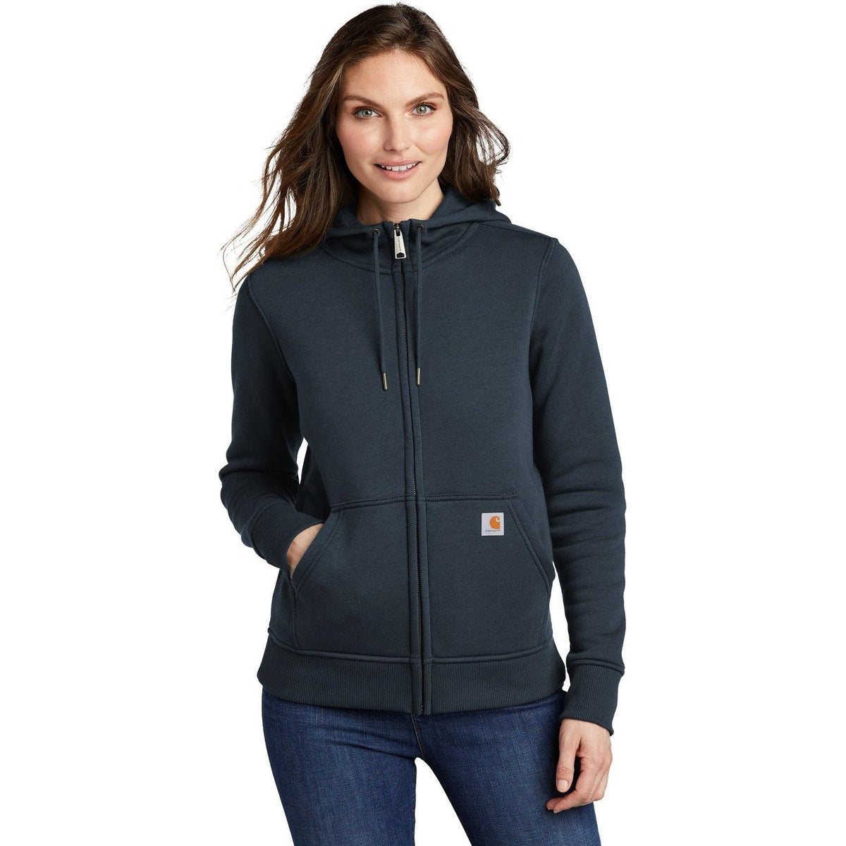 no-logo Carhartt Ladies Clarksburg Full-Zip Hoodie-Regular-Carhartt-Thread Logic