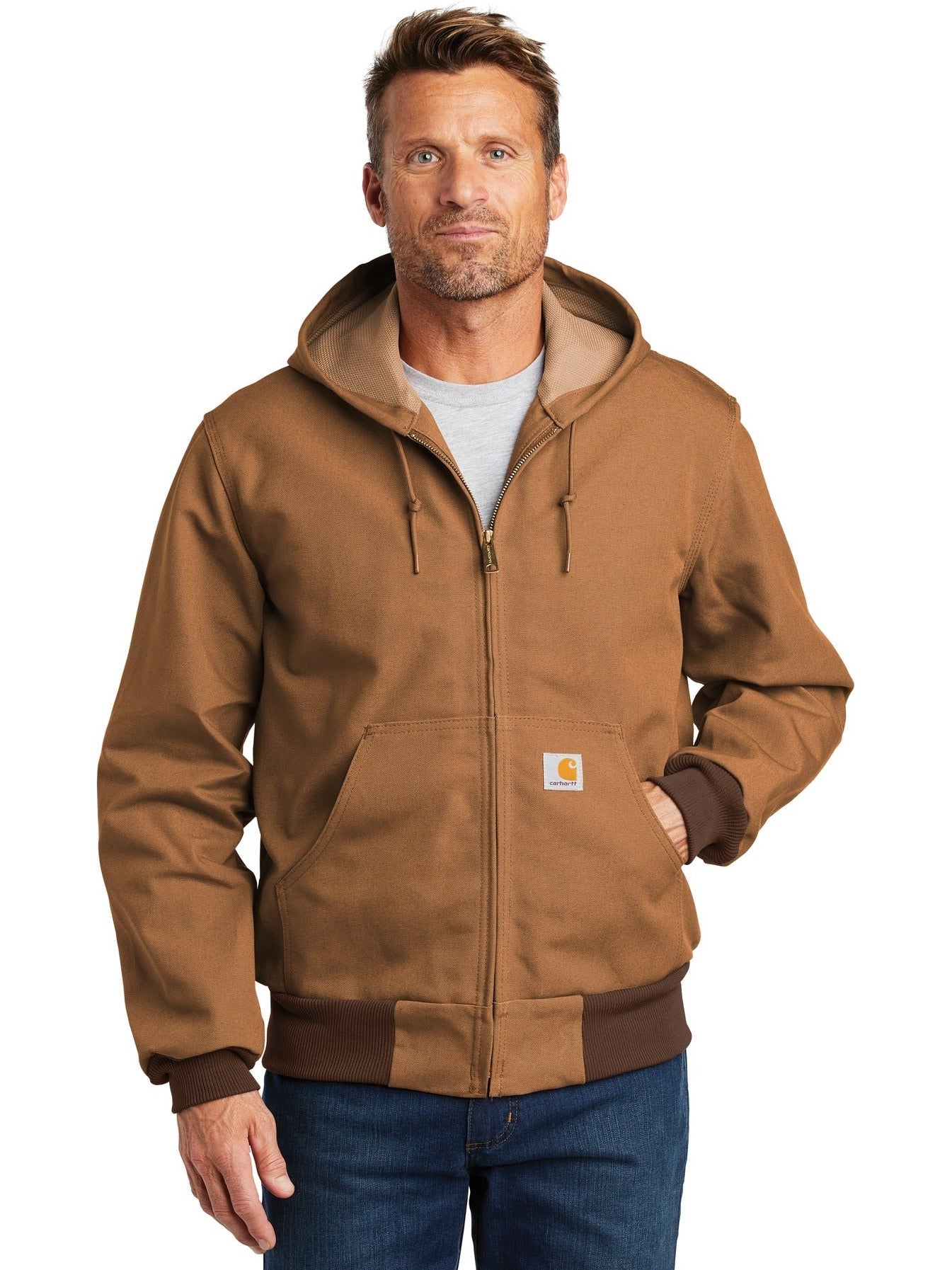 no-logo Carhartt Loose Fit Thermal-Lined Duck Active Jac-Regular-Carhartt-Thread Logic
