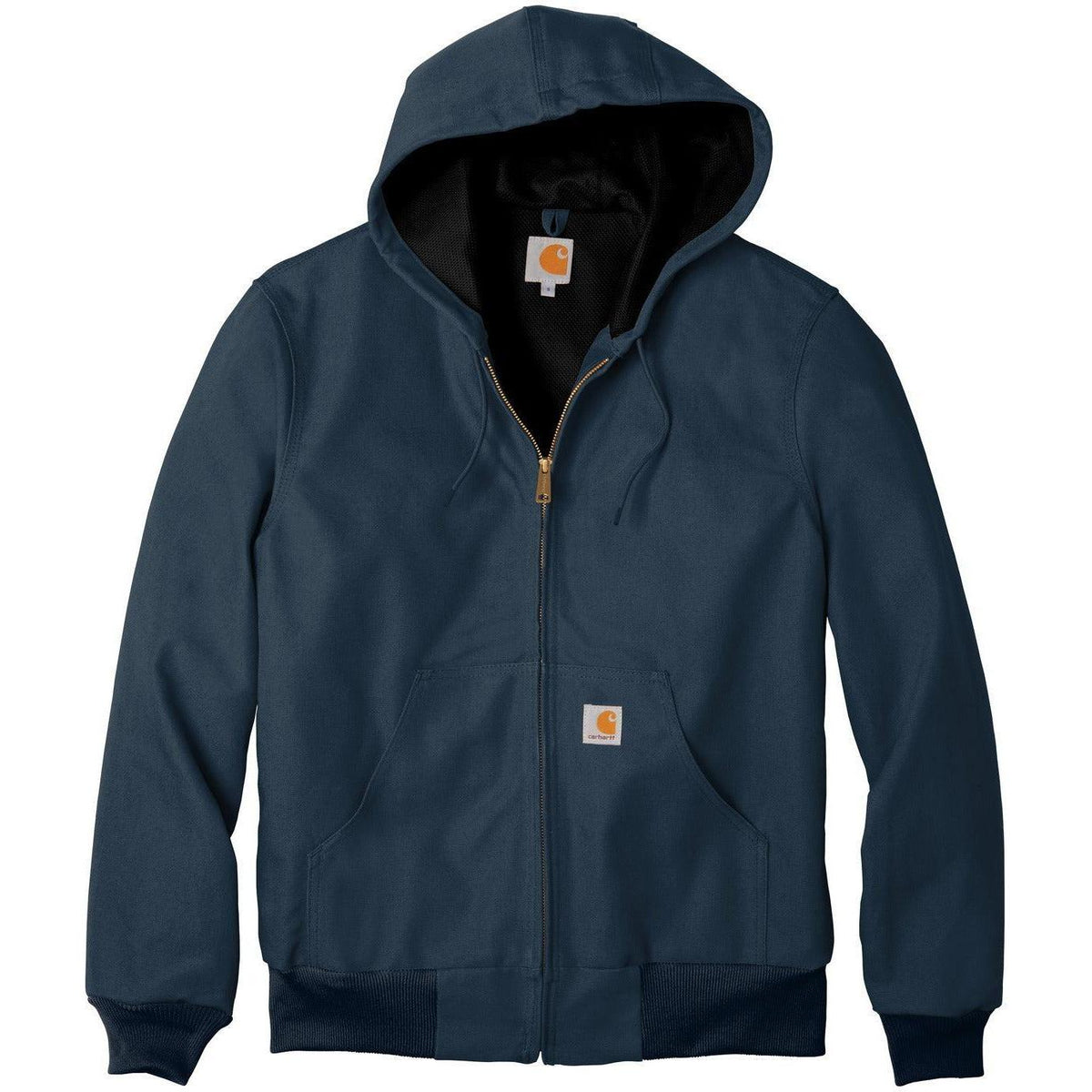 no-logo Carhartt Loose Fit Lined Duck Active Jac-New-Carhartt-Dark Navy-S-Thread Logic