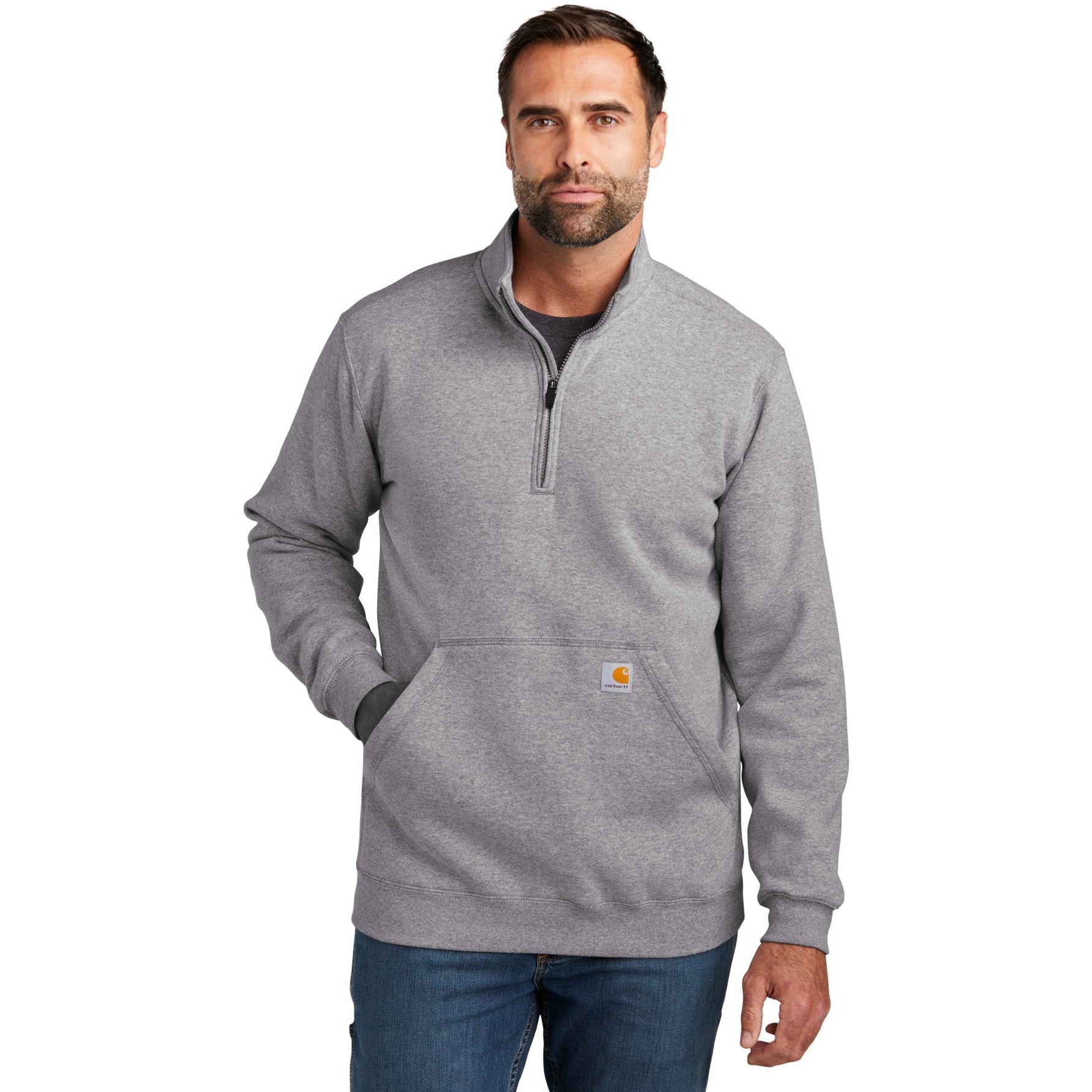 Carhartt CT105294 Quarter-Zip Pullover with Custom Embroidery