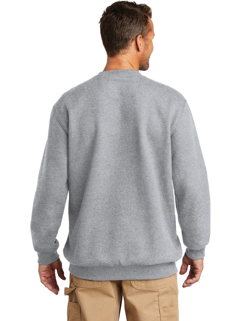 Carhartt CTK124 Crewneck Sweater with Custom Embroidery
