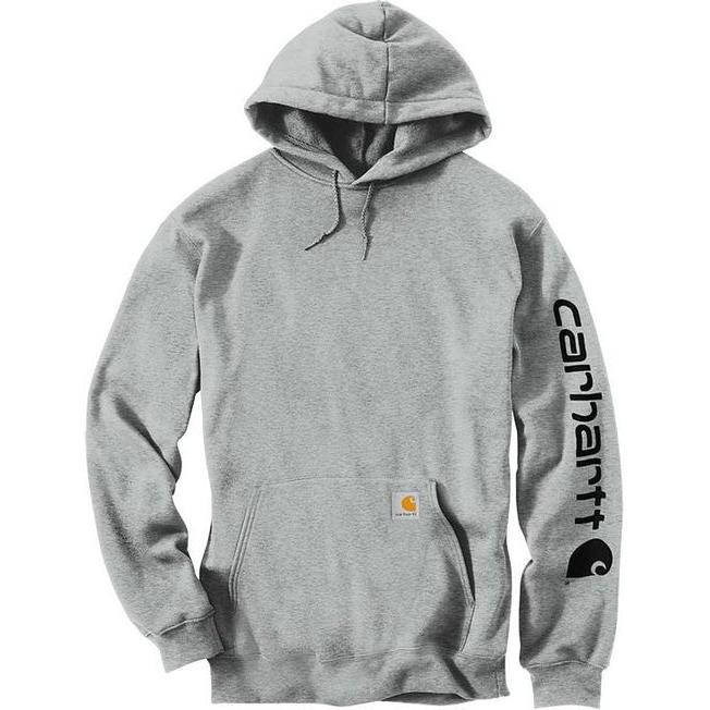 logo-left Carhartt Midweight Hooded Logo Sweatshirt