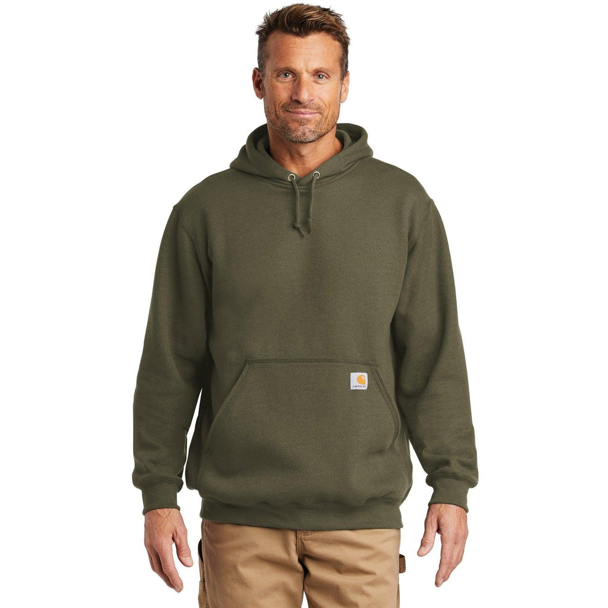 no-logo Carhartt Midweight Hooded Sweatshirt-Hoodies-Carhartt-Thread Logic