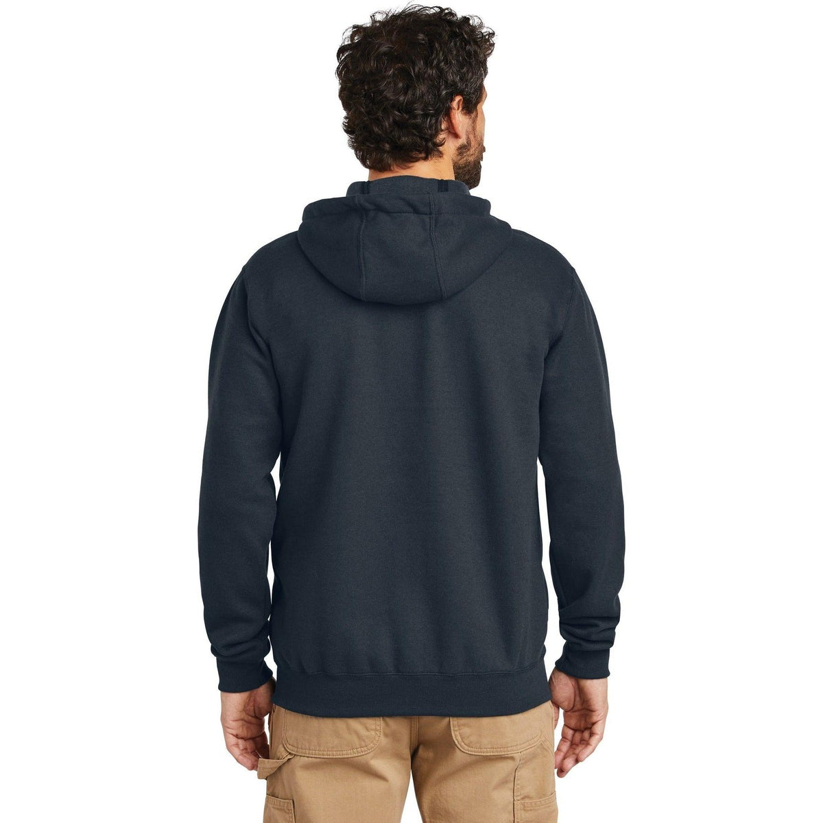 no-logo Carhartt Midweight Hooded Zip-Front Sweatshirt-Full Zips-Carhartt-Thread Logic