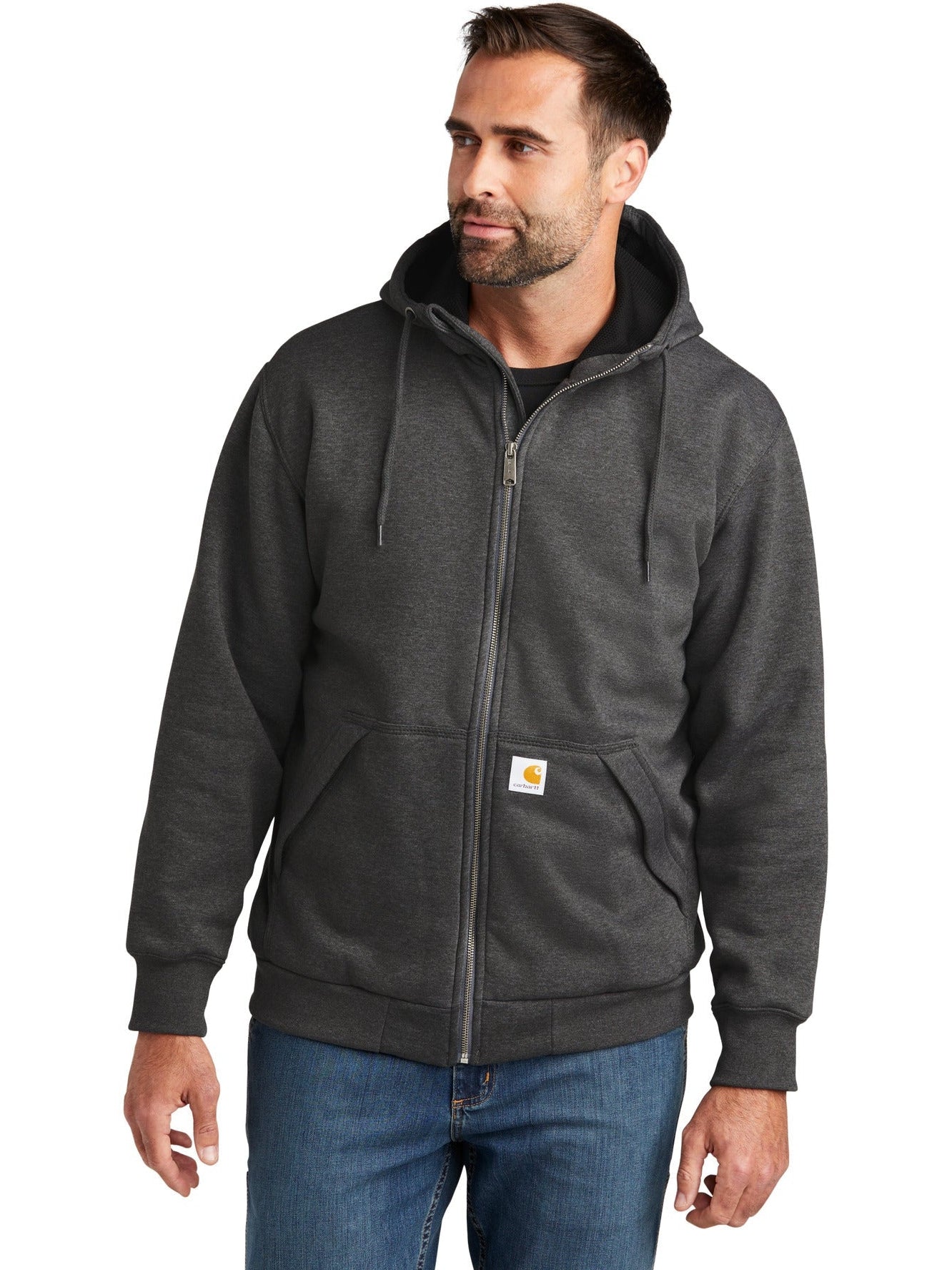 Carhartt CT104078 Full-Zip Sweatshirt with Custom Embroidery