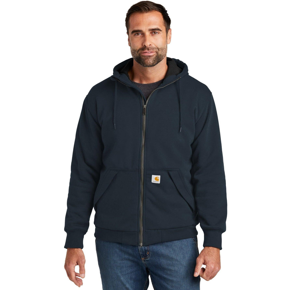 no-logo Carhartt Midweight Thermal-Lined Full-Zip Sweatshirt-Regular-Carhartt-Thread Logic
