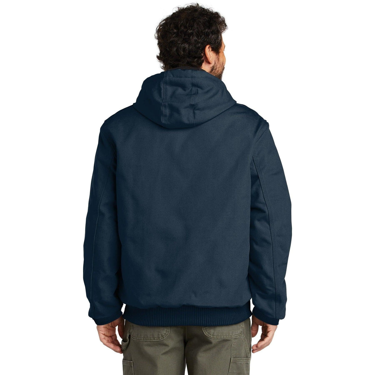no-logo Carhartt Quilted-Flannel-Lined Duck Active Jacket-New-Carhartt-Thread Logic
