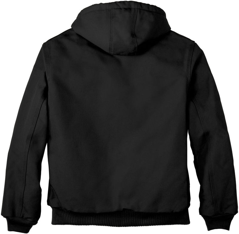 no-logo Carhartt Quilted-Flannel-Lined Duck Active Jacket-Regular-Carhartt-Thread Logic