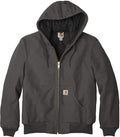 Carhartt Quilted-Flannel-Lined Duck Active Jacket