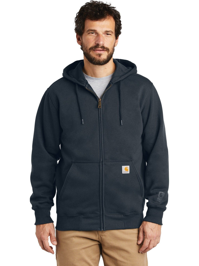 no-logo Carhartt Rain Defender Paxton Heavyweight Hooded Zip-Front Sweatshirt-Regular-Carhartt-Thread Logic