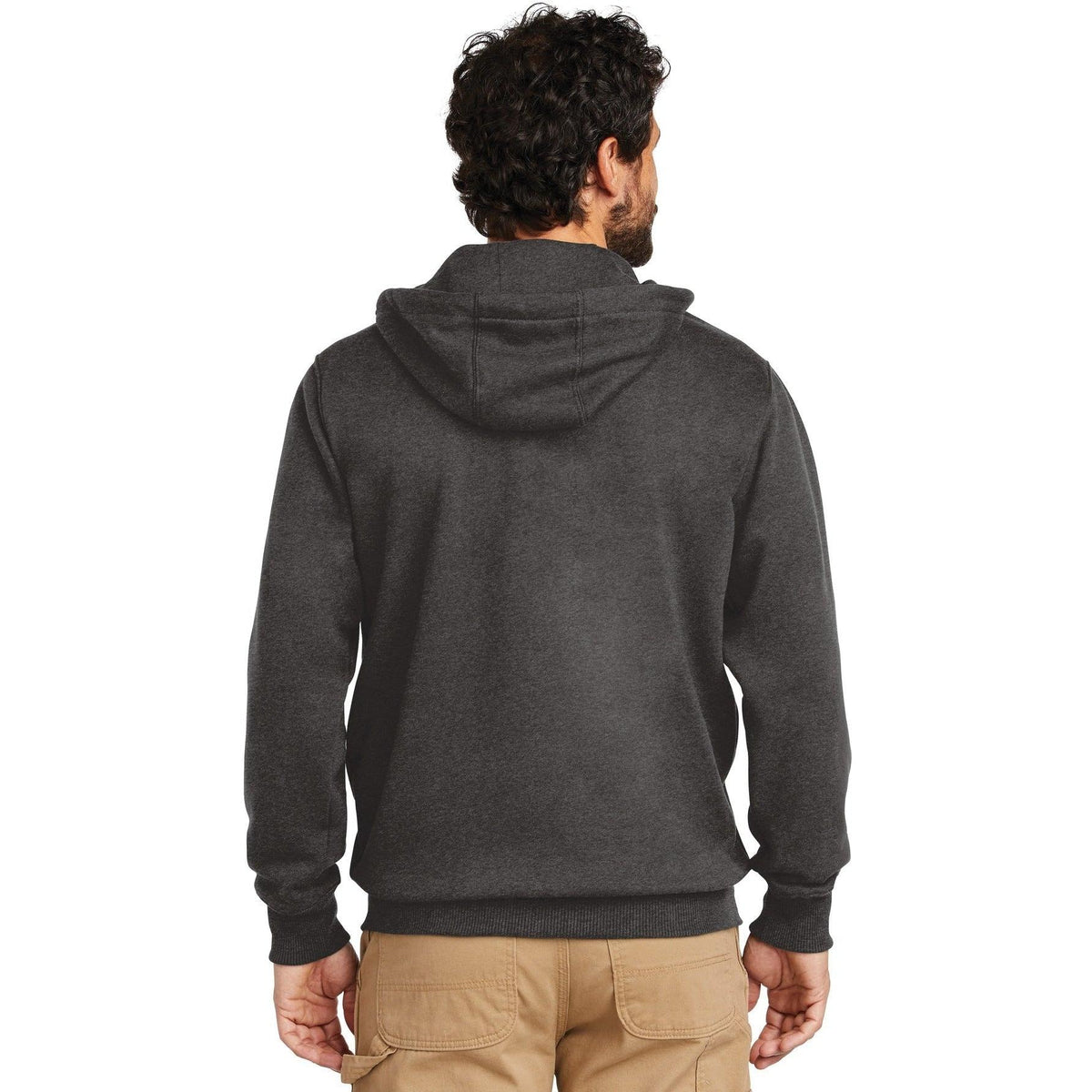 no-logo Carhartt Rain Defender Paxton Heavyweight Hooded Zip-Front Sweatshirt-Full Zips-Carhartt-Thread Logic