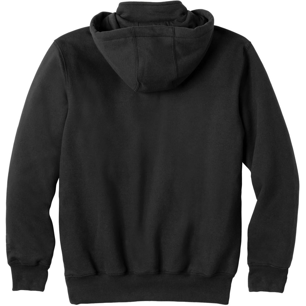 no-logo Carhartt Rain Defender Paxton Heavyweight Hooded Zip Mock Sweatshirt-Quarter Zips-Carhartt-Thread Logic