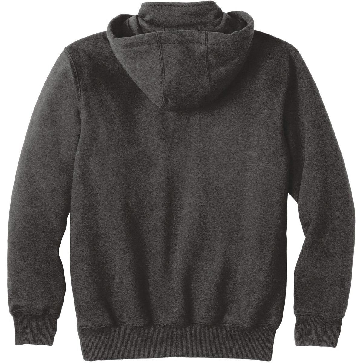 no-logo Carhartt Rain Defender Paxton Heavyweight Hooded Zip Mock Sweatshirt-Quarter Zips-Carhartt-Thread Logic