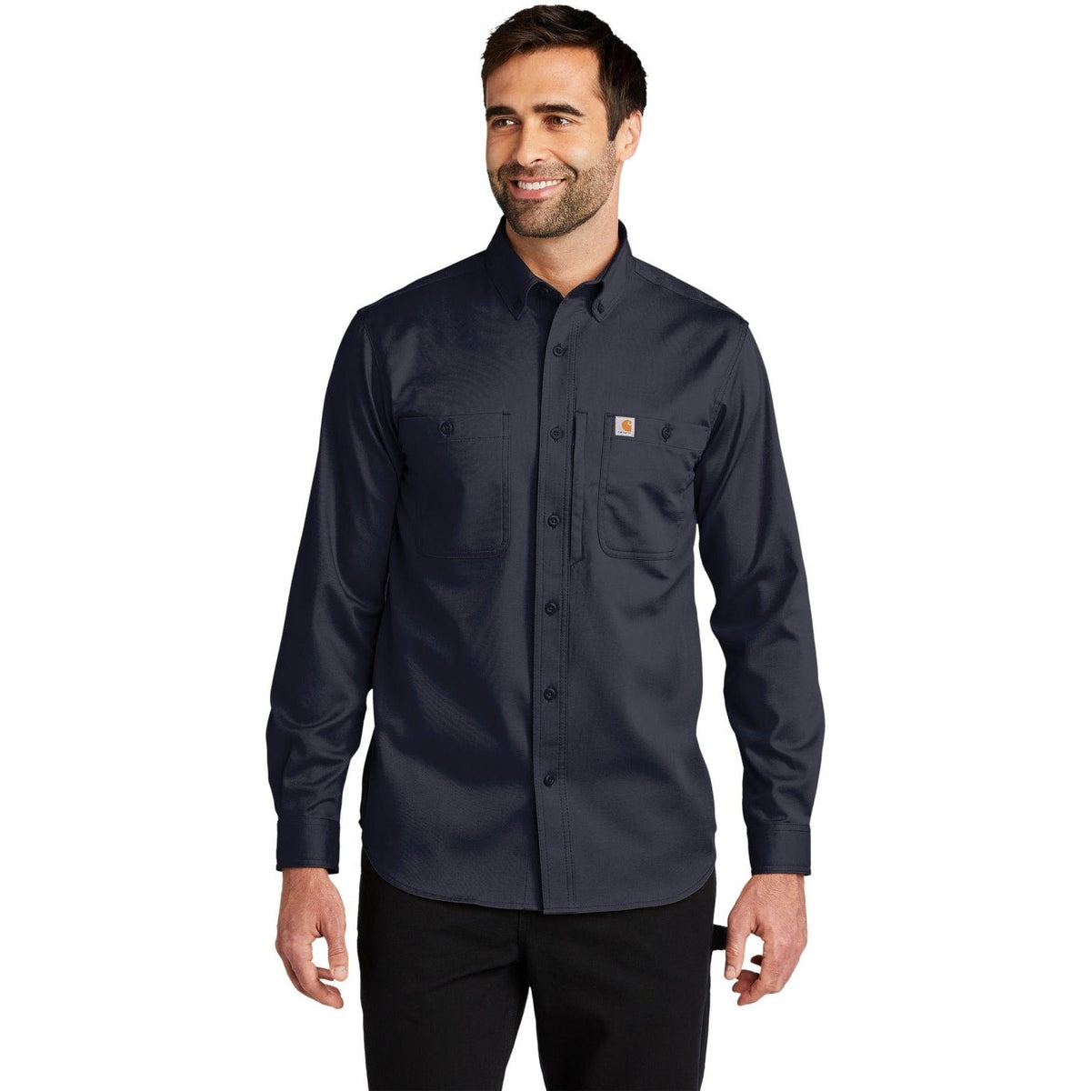 no-logo Carhartt Rugged Professional Series Long Sleeve Shirt-Regular-Carhartt-Thread Logic