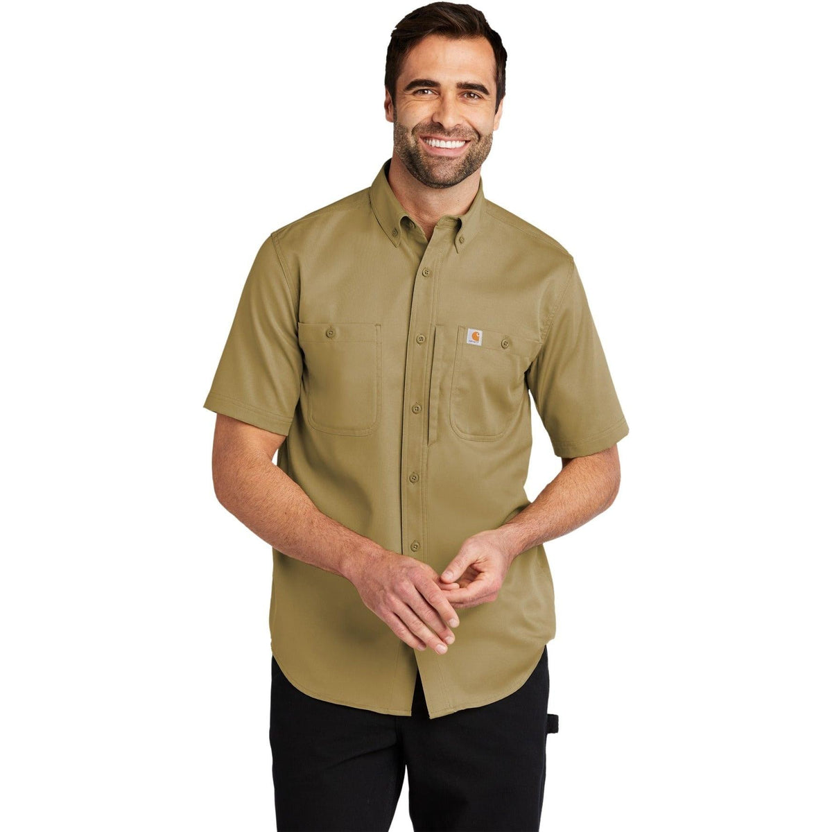no-logo Carhartt Rugged Professional Series Short Sleeve Shirt-Regular-Carhartt-Thread Logic