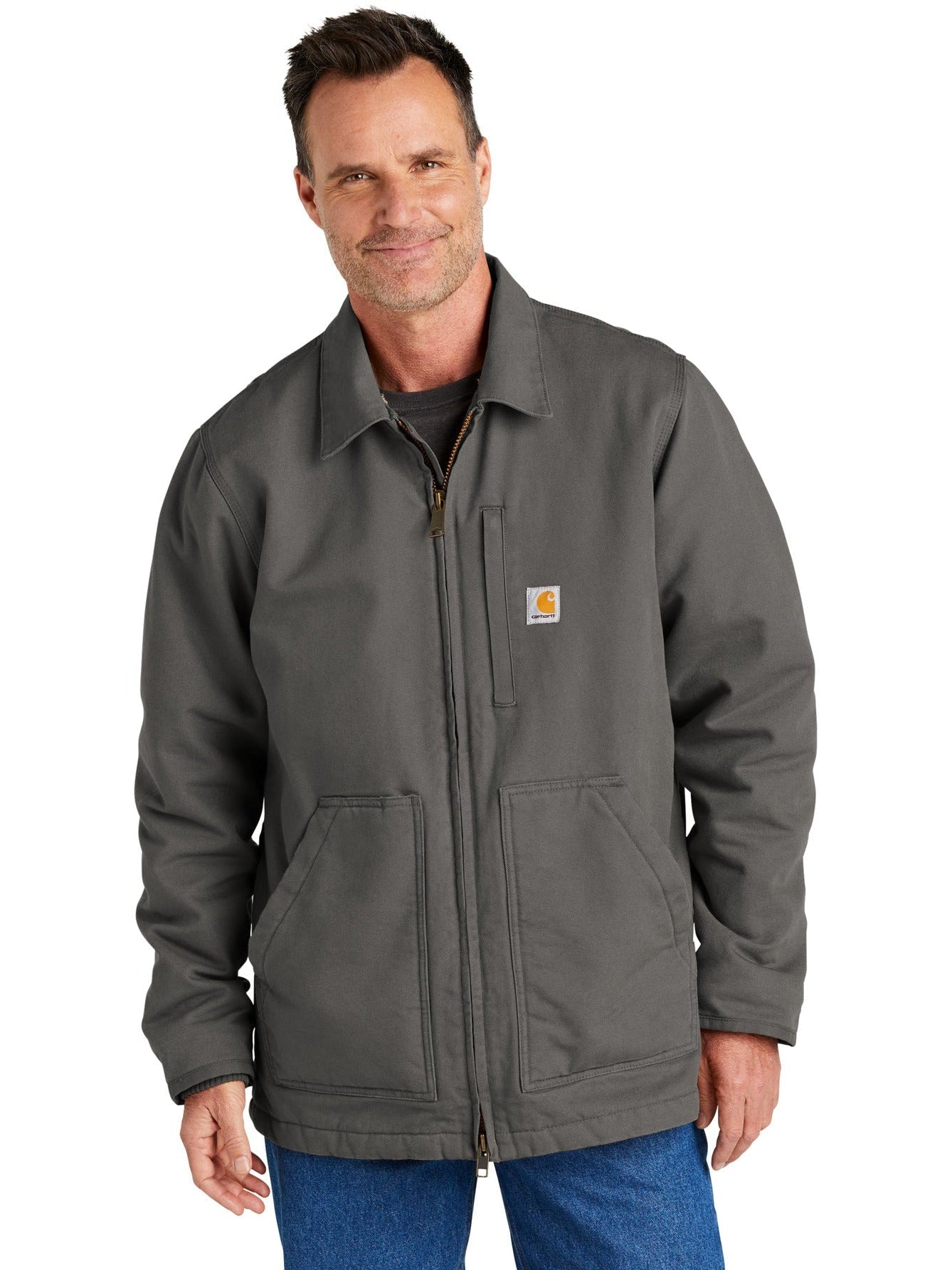 no-logo Carhartt Sherpa-Lined Coat-Regular-Carhartt-Thread Logic