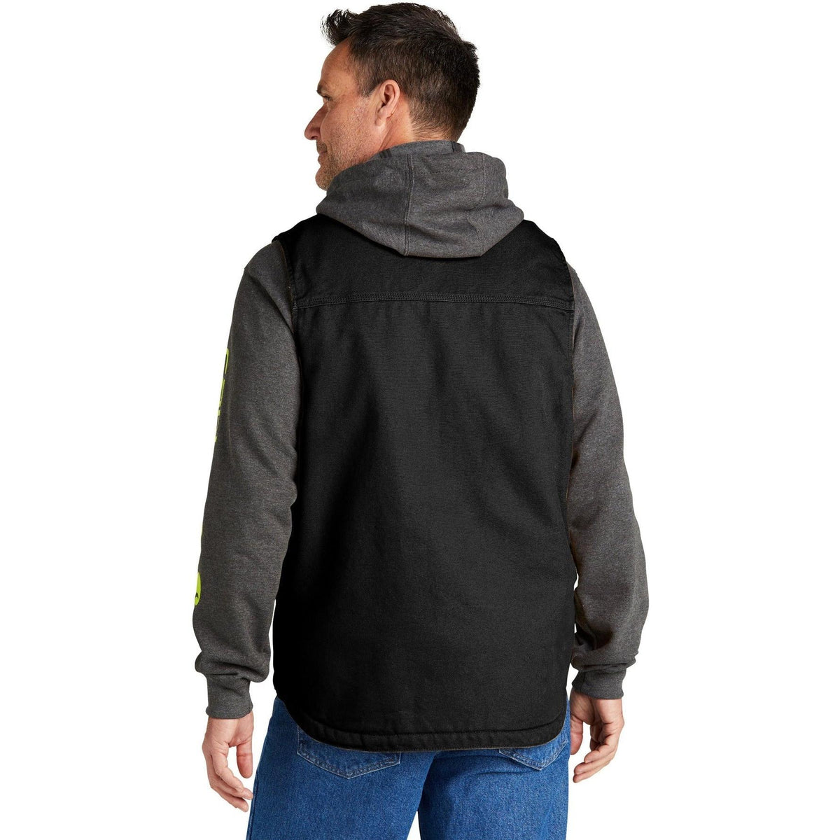 no-logo Carhartt Sherpa-Lined Mock Neck Vest-Regular-Carhartt-Thread Logic