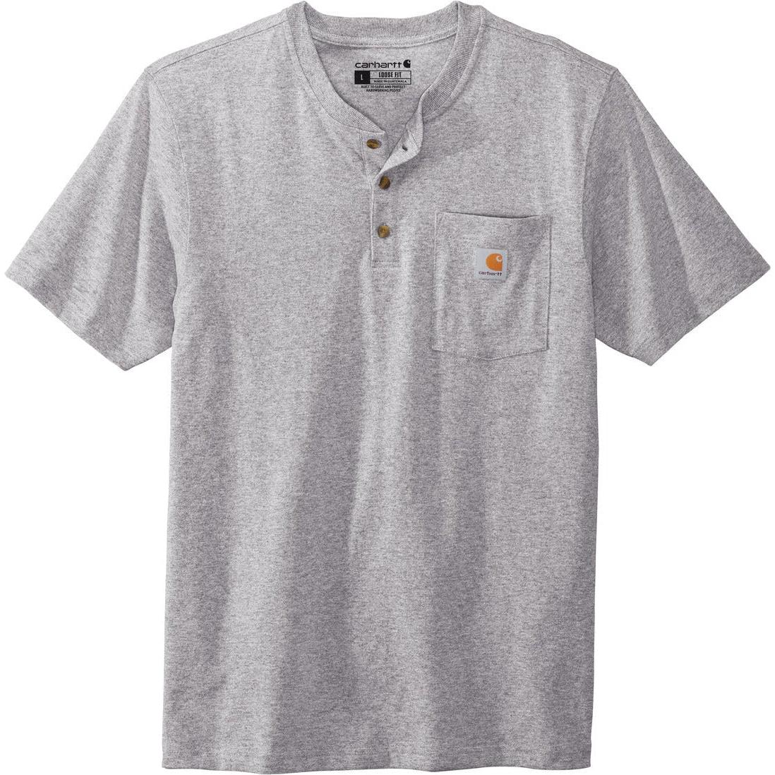 no-logo Carhartt Short Sleeve Henley T-Shirt