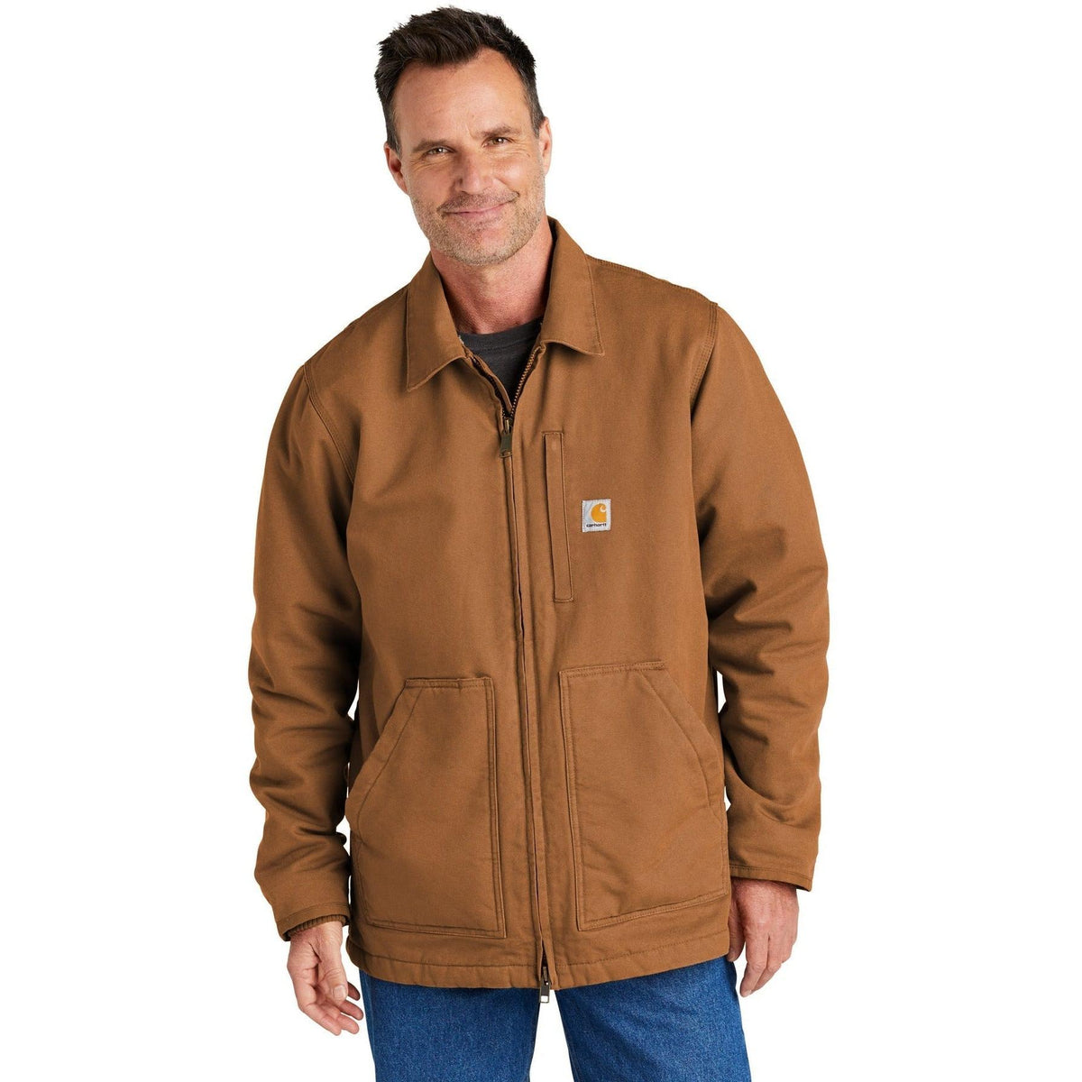 no-logo Carhartt Tall Sherpa-Lined Coat-Regular-Carhartt-Thread Logic